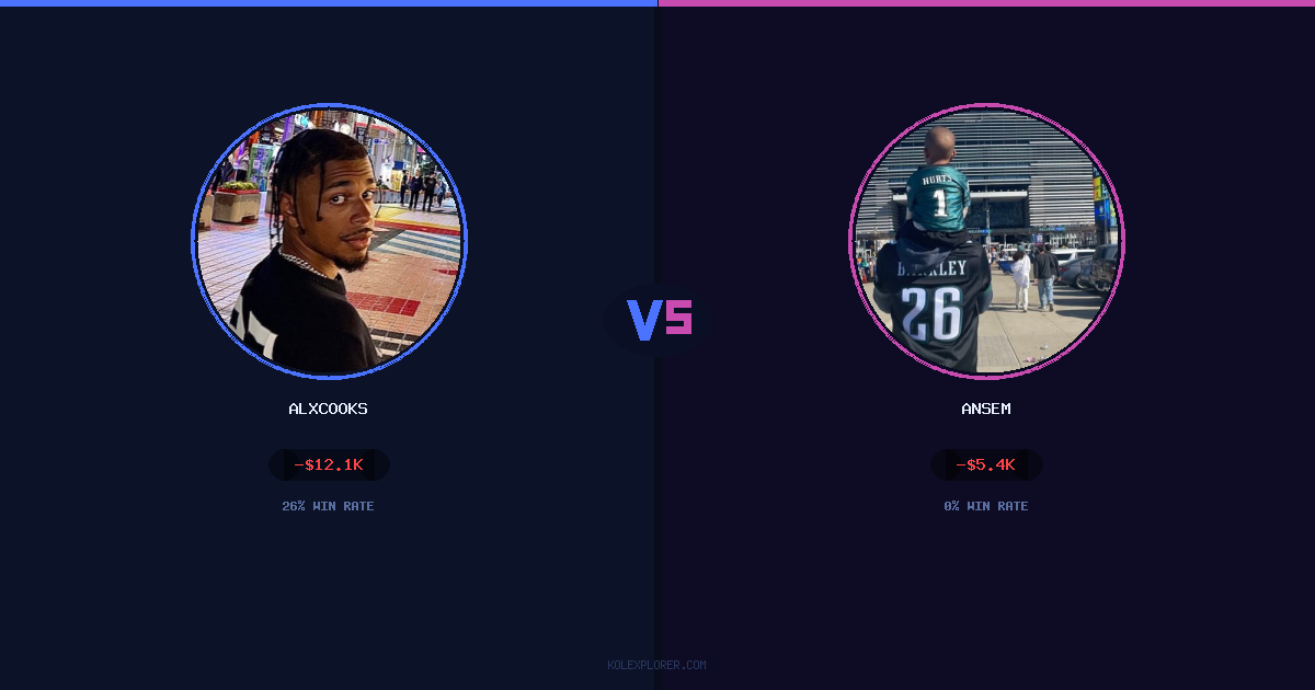 AlxCooks vs Ansem preview