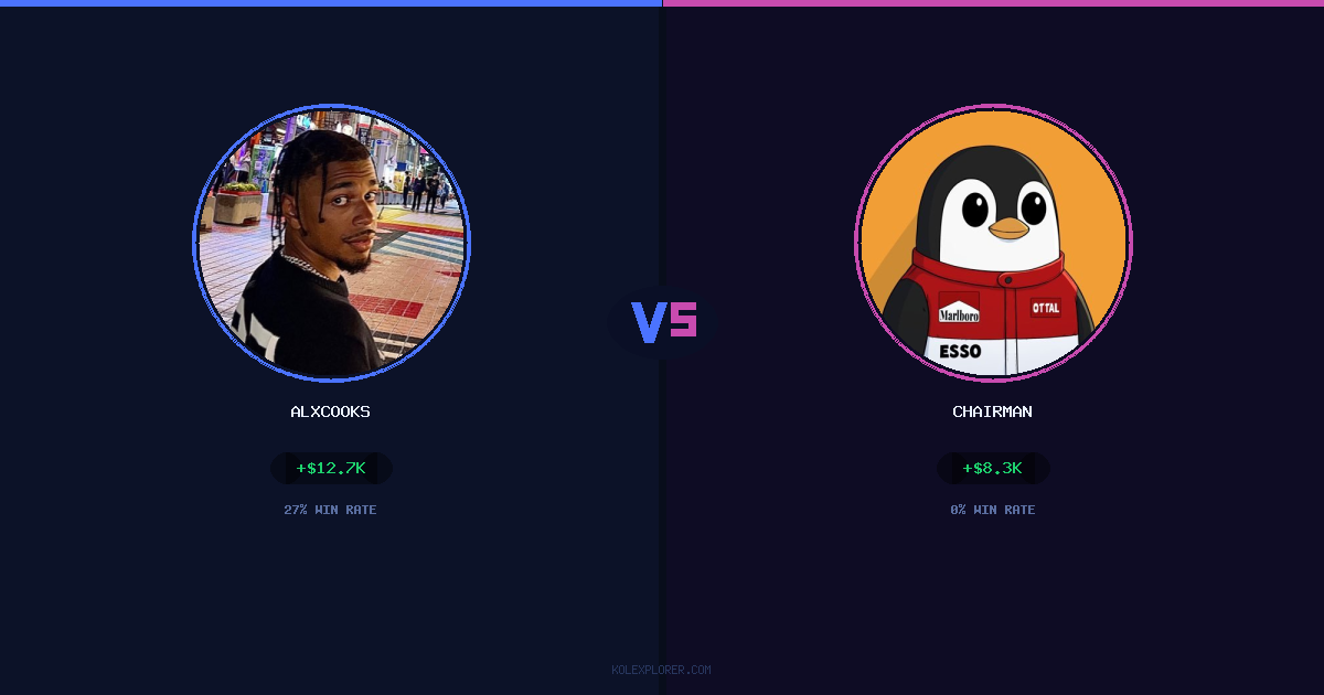 AlxCooks vs Chairman preview