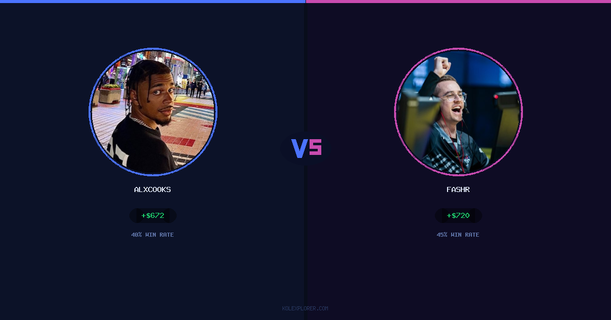 AlxCooks vs FASHR preview