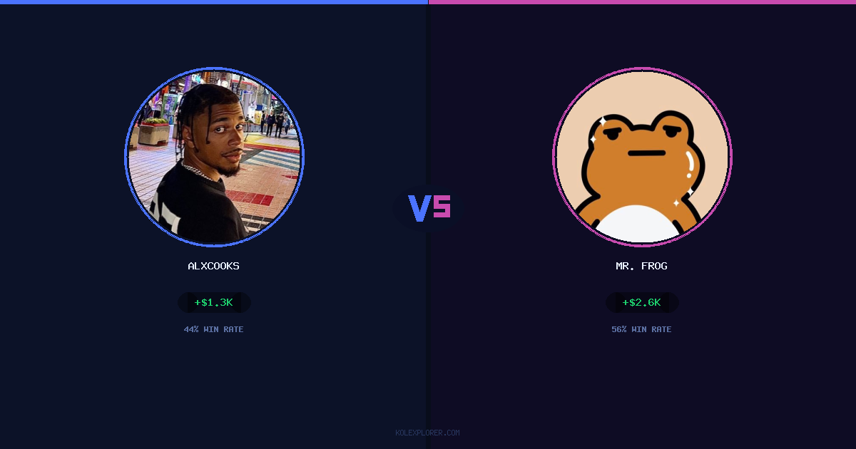 AlxCooks vs Mr. Frog preview