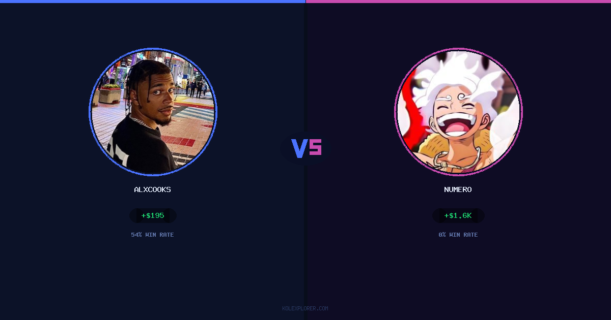 AlxCooks vs Numero preview