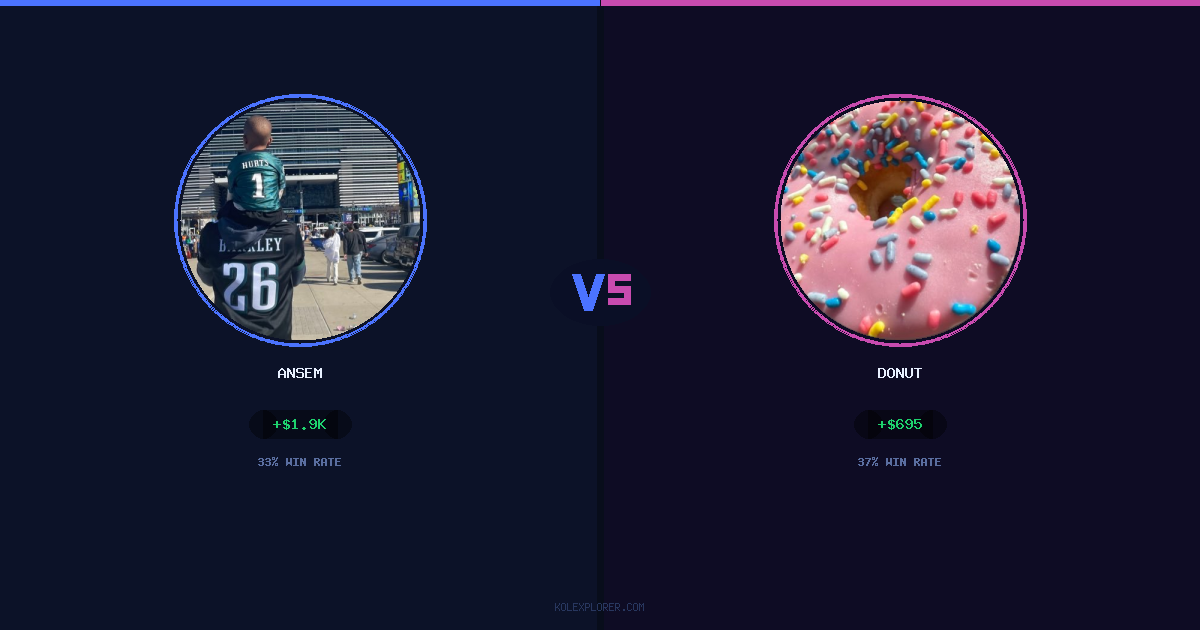 Ansem vs Donut preview