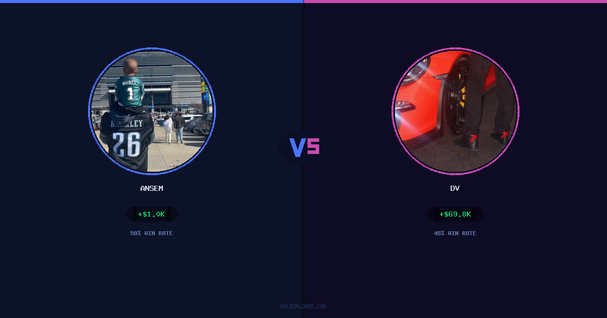 Ansem vs Dv preview