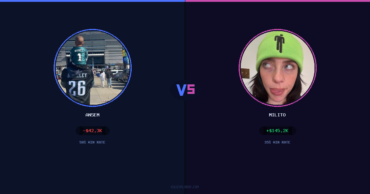 Ansem vs Milito preview
