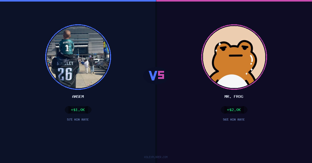 Ansem vs Mr. Frog preview