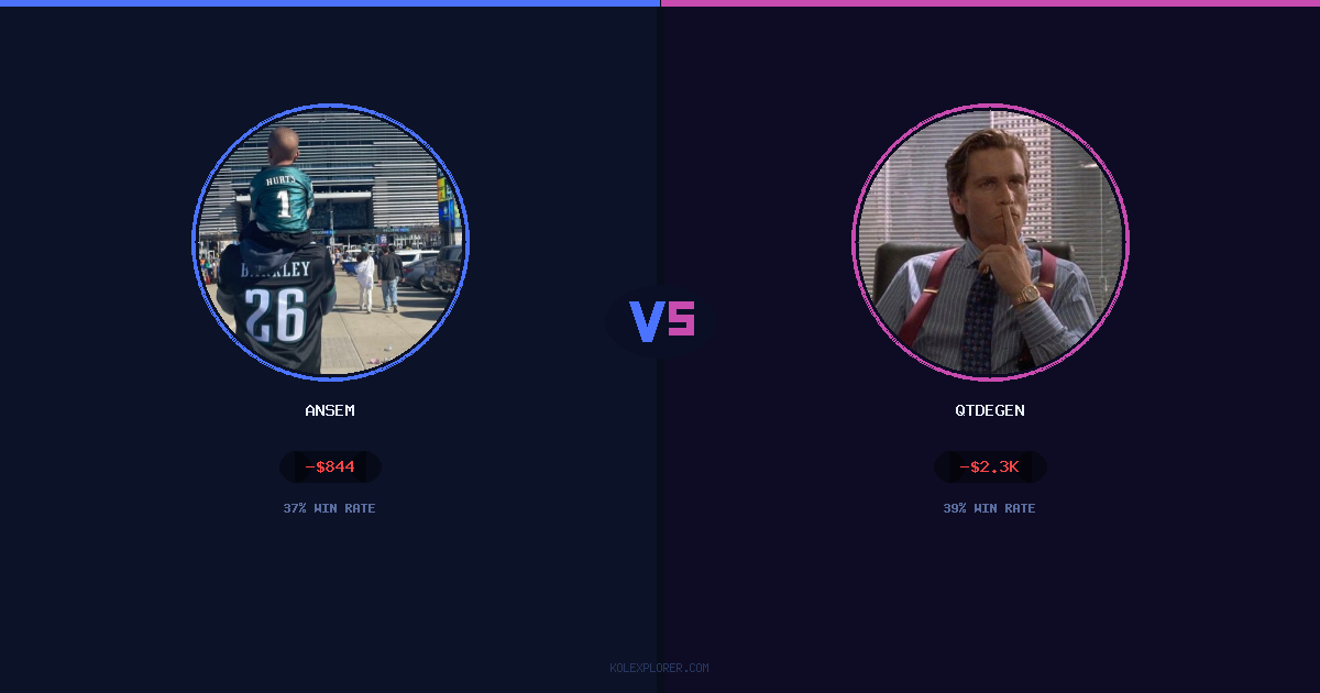 Ansem vs QTDEGEN preview
