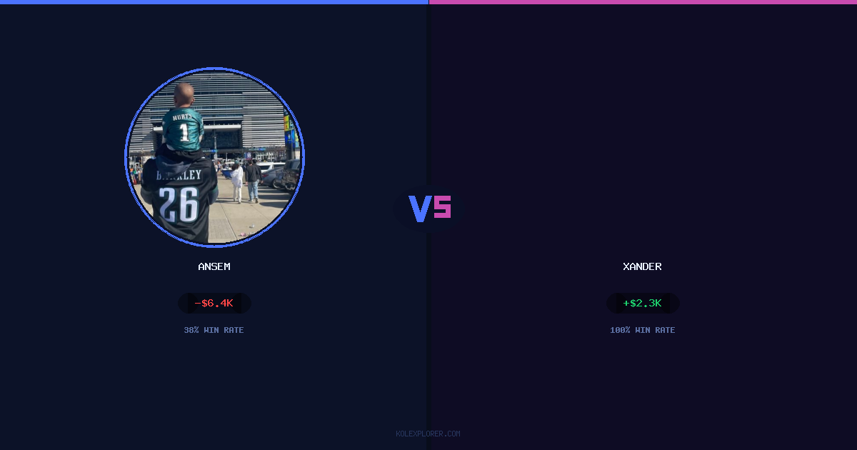 Ansem vs Xander preview