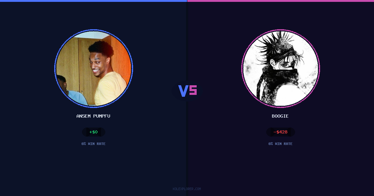 Ansem Pumpfun vs Boogie preview