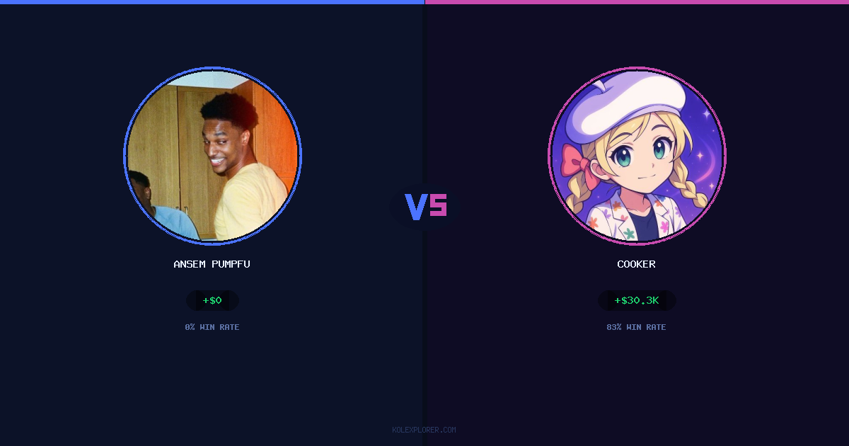 Ansem Pumpfun vs Cooker preview