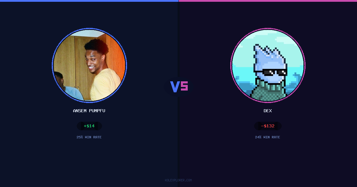 Ansem Pumpfun vs Dex preview
