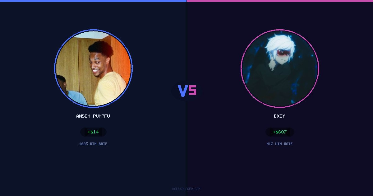 Ansem Pumpfun vs Exey preview