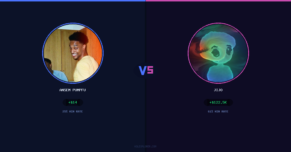 Ansem Pumpfun vs Jijo preview