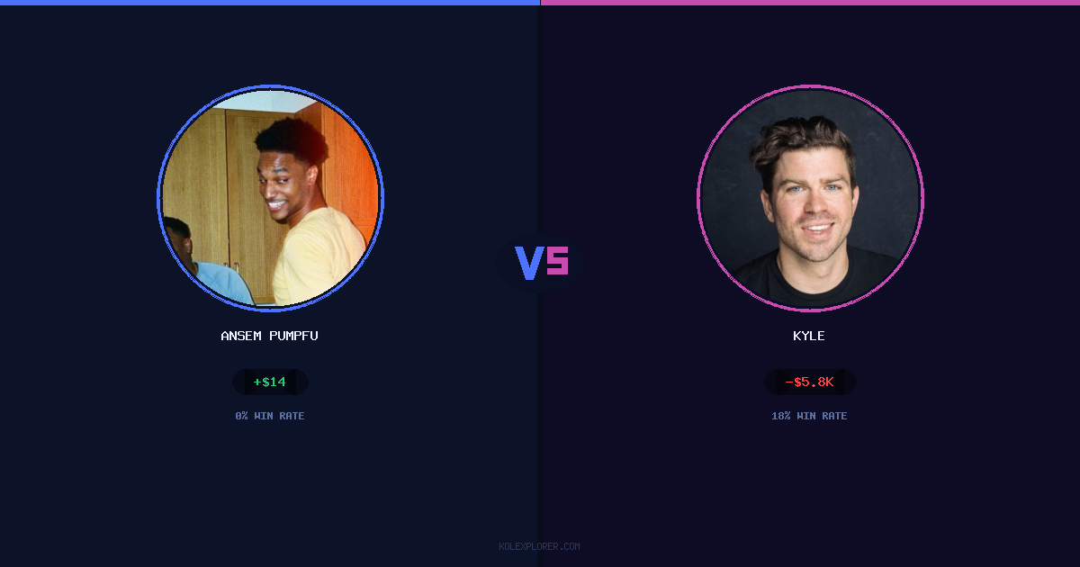 Ansem Pumpfun vs Kyle preview