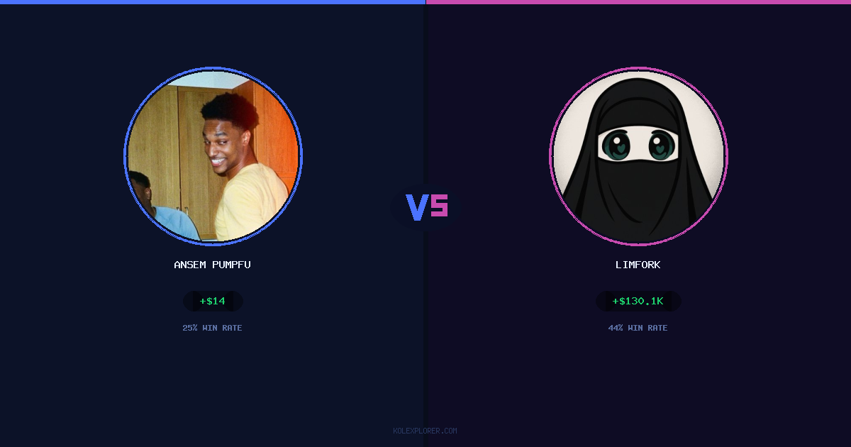 Ansem Pumpfun vs Limfork preview