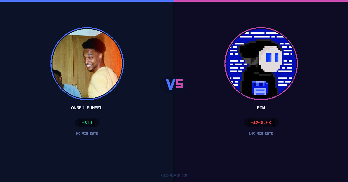 Ansem Pumpfun vs Pow preview