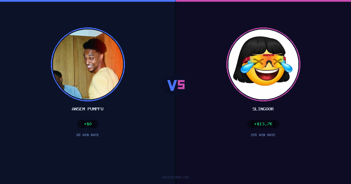 Ansem Pumpfun vs Slingoor preview