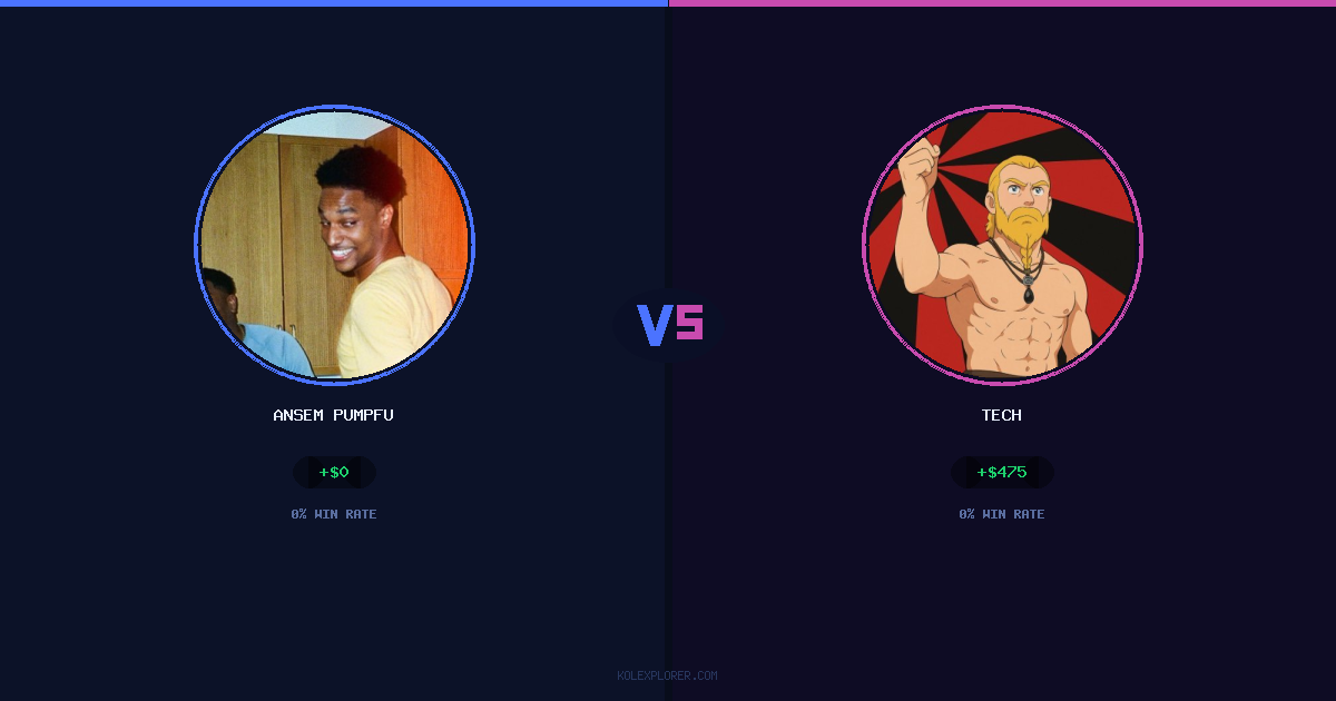 Ansem Pumpfun vs Tech preview