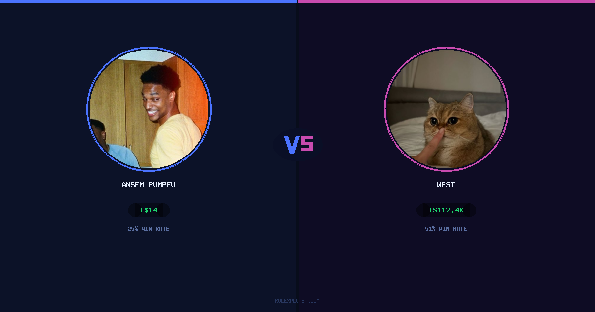 Ansem Pumpfun vs West preview