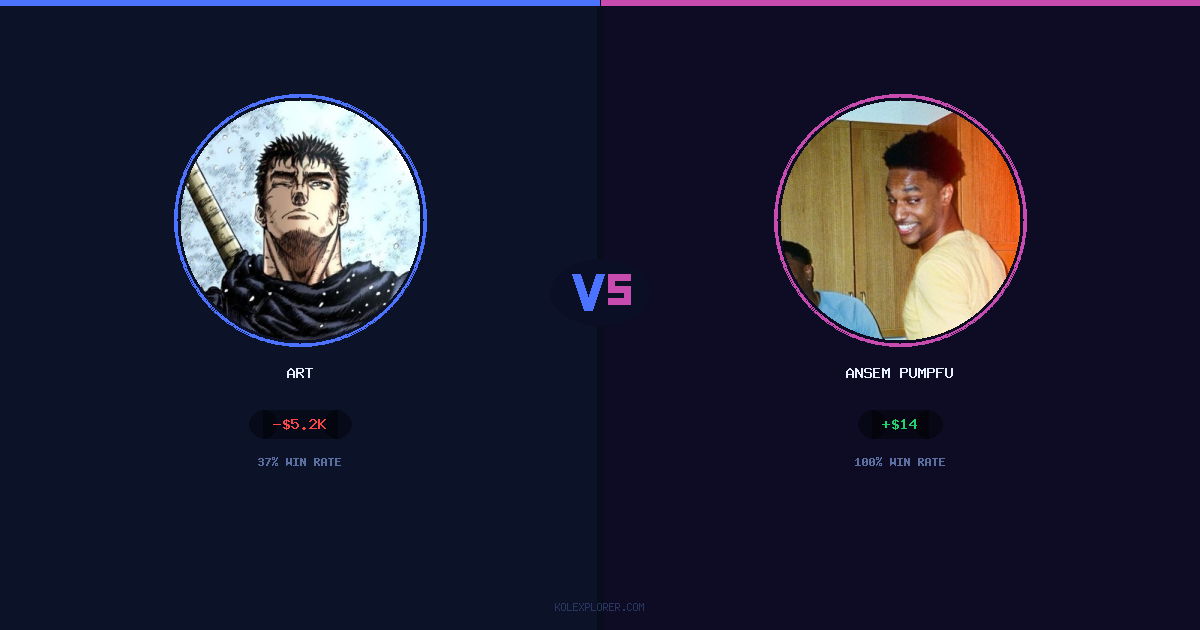 Art vs Ansem Pumpfun preview