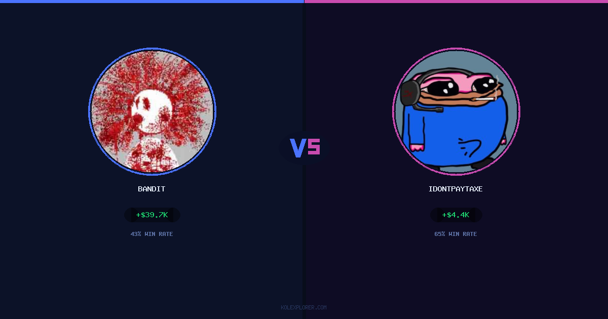 Bandit vs IdontPayTaxes preview