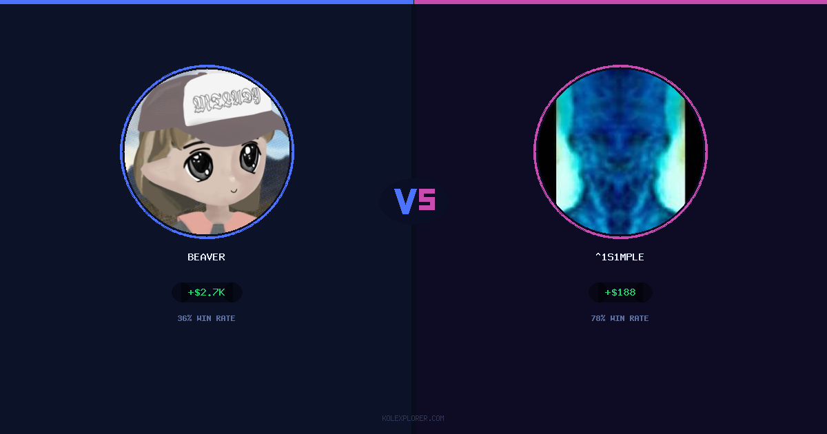 Beaver vs ^1s1mple preview
