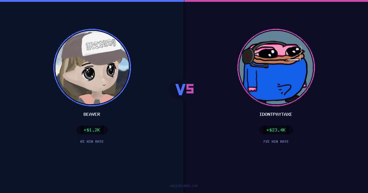 Beaver vs IdontPayTaxes preview