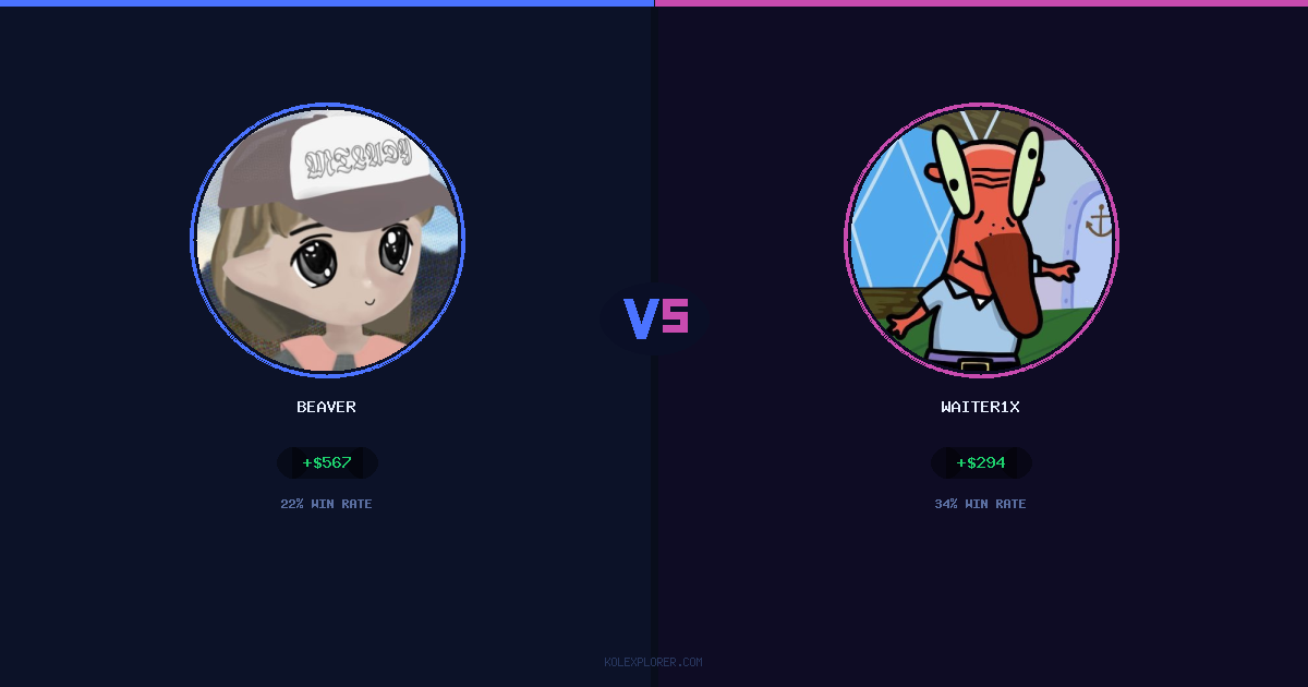 Beaver vs Waiter1x preview