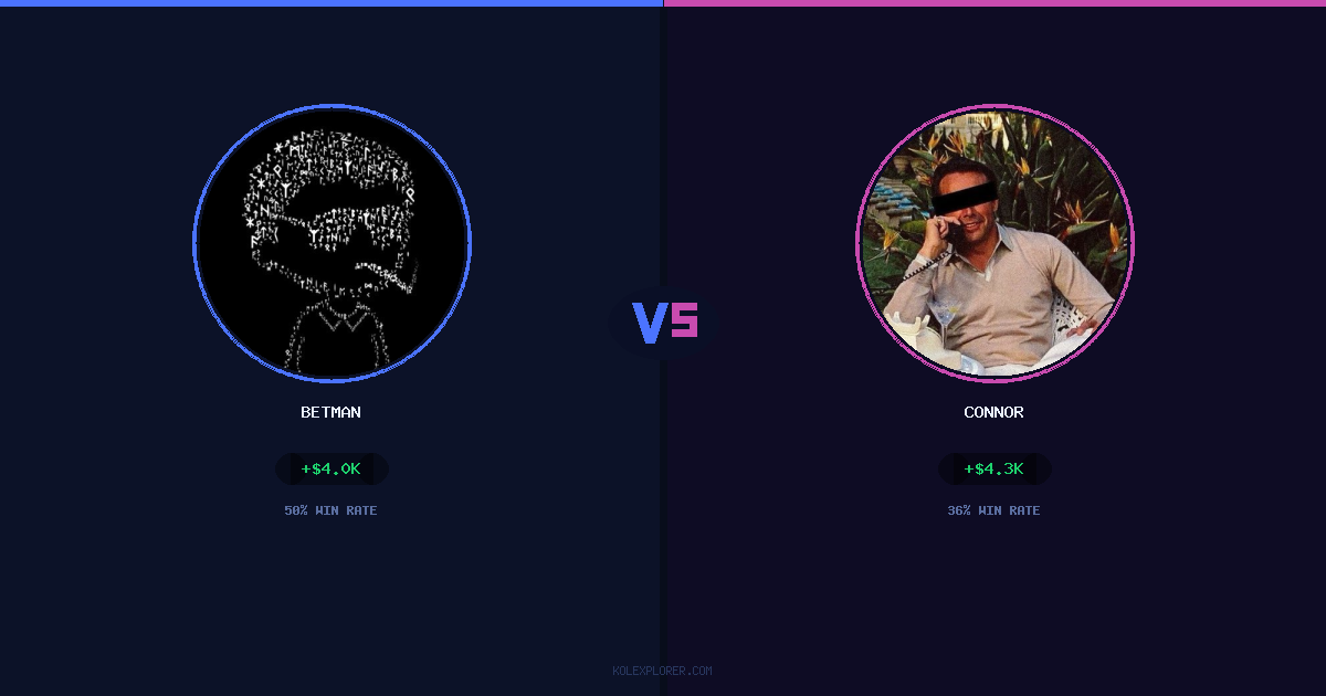 Betman vs Connor preview