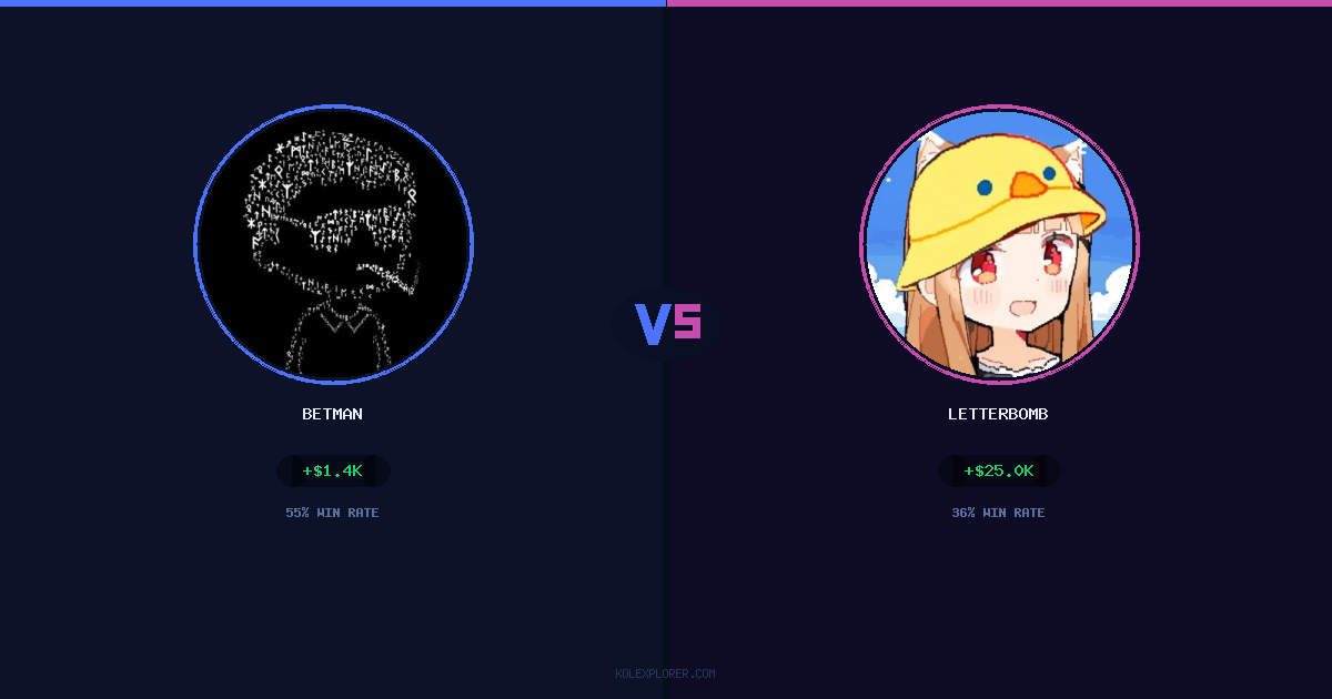 Betman vs Letterbomb preview