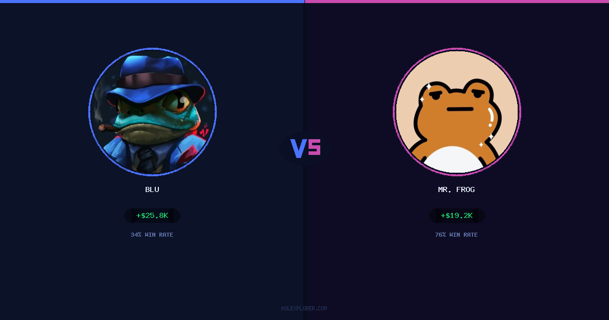 Blu vs Mr. Frog preview
