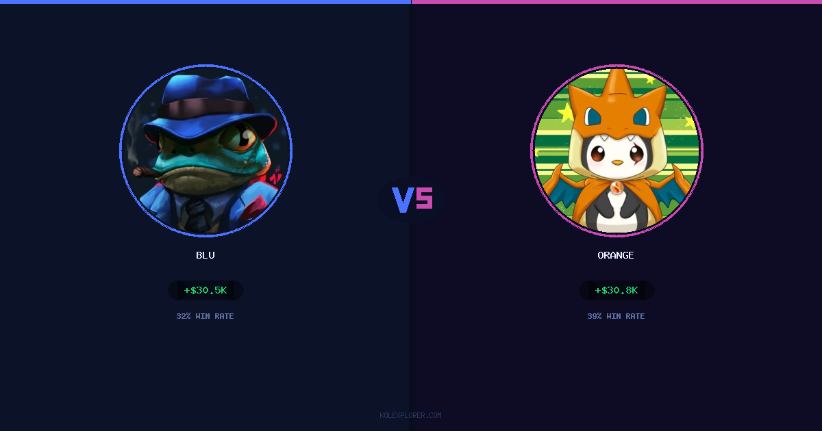 Blu vs Orange preview