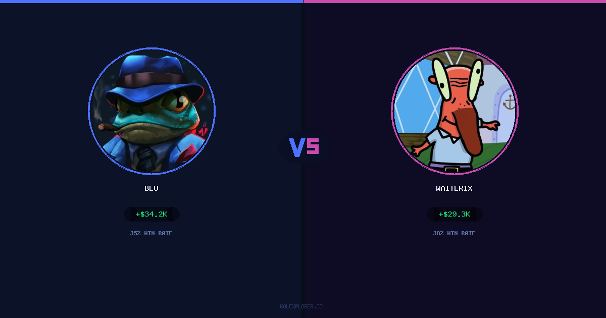 Blu vs Waiter1x preview