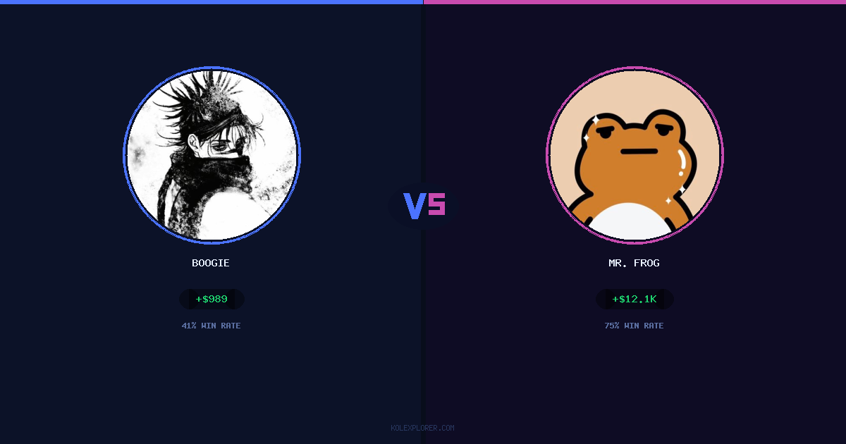 Boogie vs Mr. Frog preview