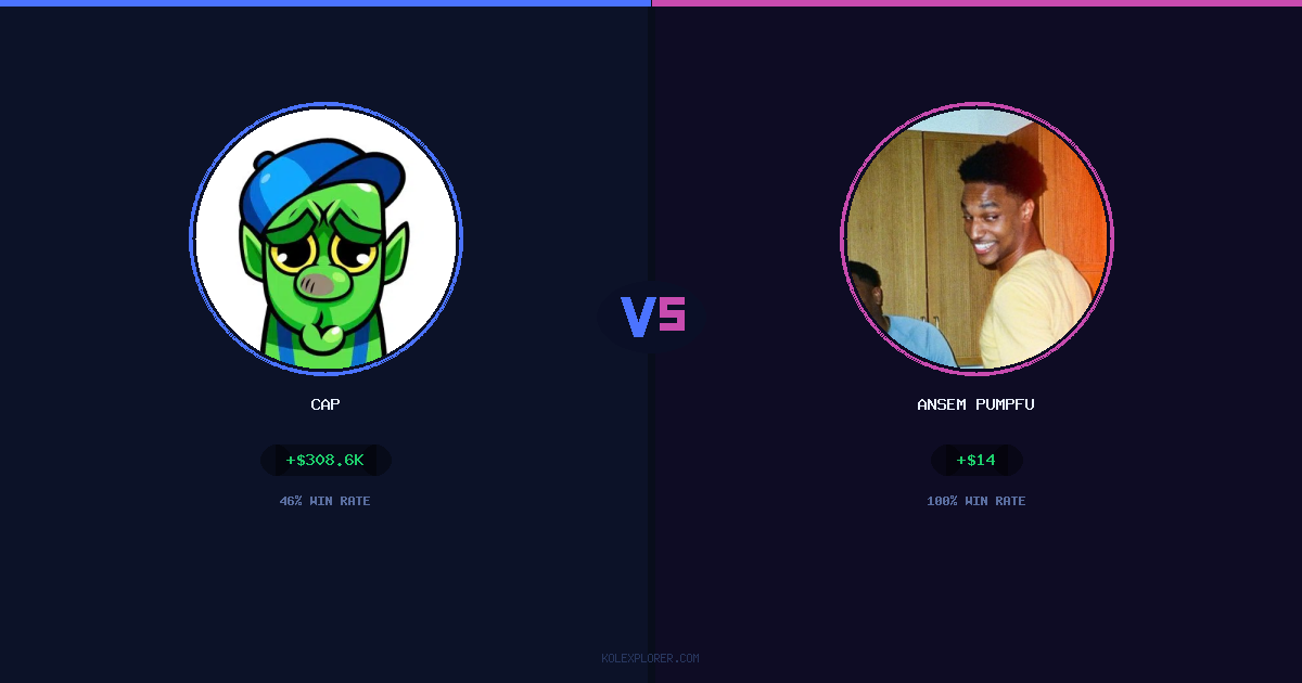 Cap vs Ansem Pumpfun preview