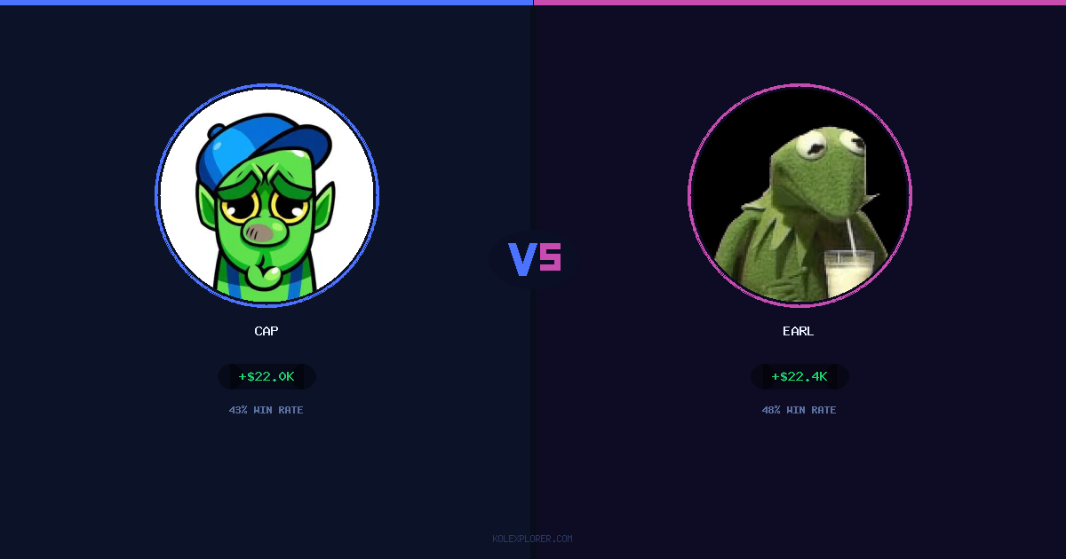 Cap vs Earl preview