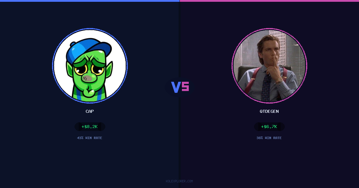 Cap vs QTDEGEN preview