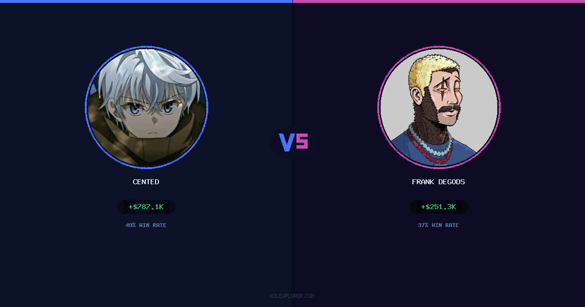 Cented vs Frank degods preview