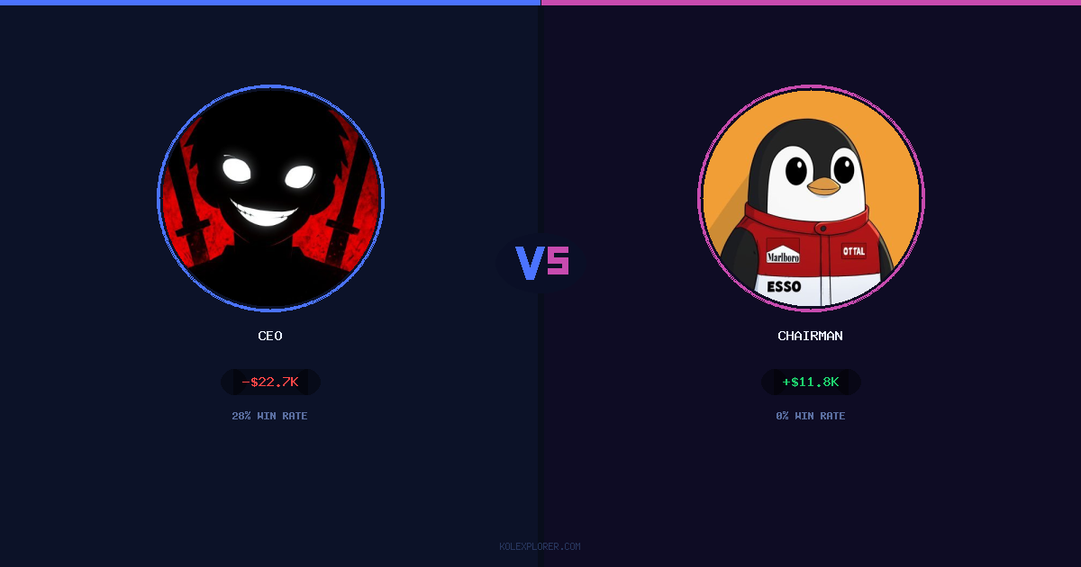 Ceo vs Chairman preview