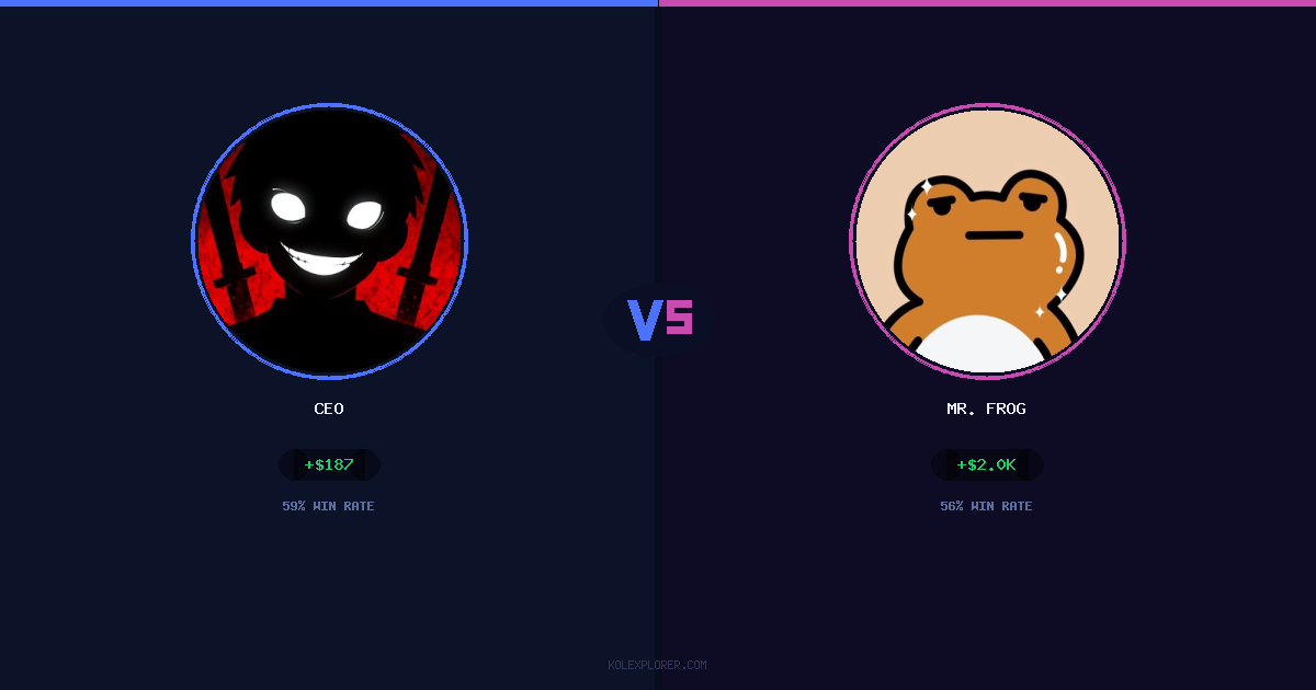 Ceo vs Mr. Frog preview