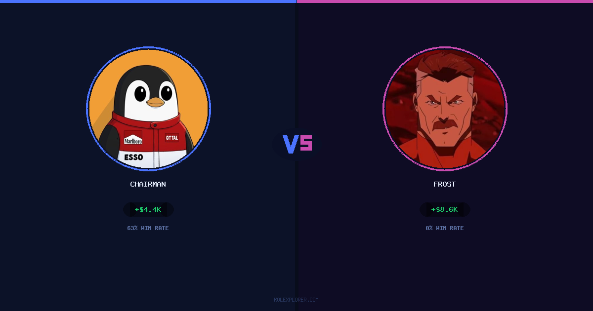 Chairman vs Frost preview