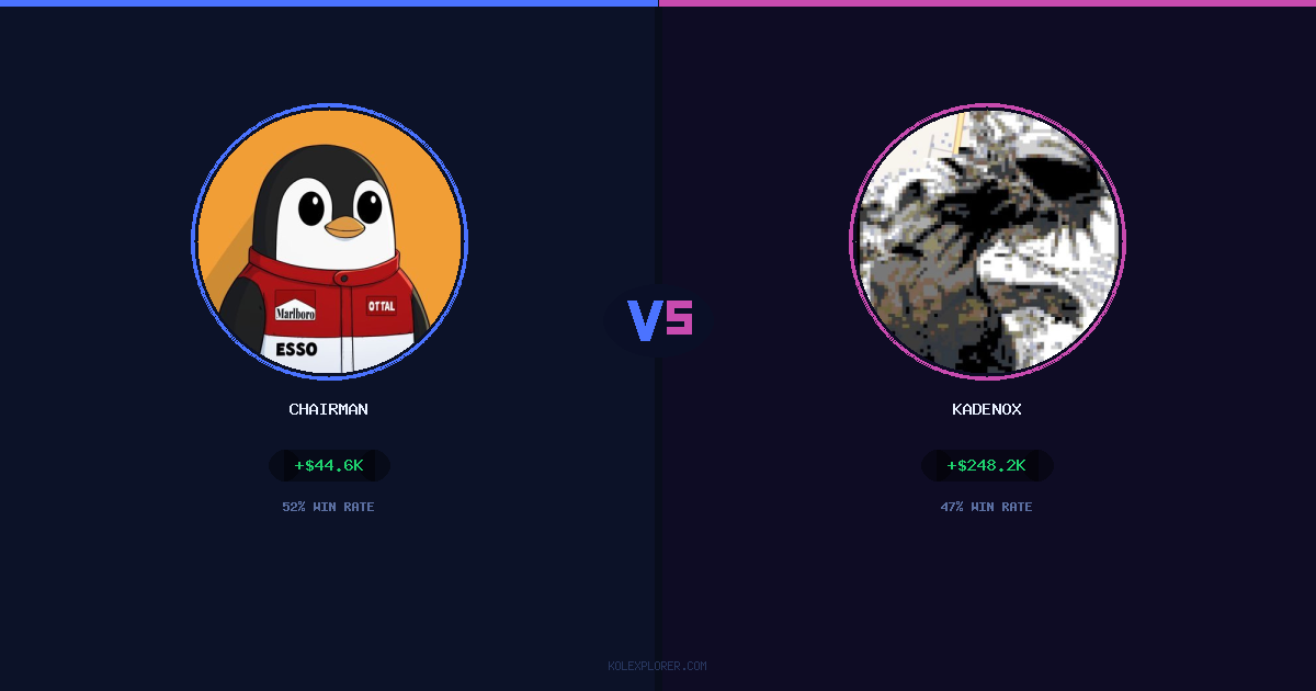 Chairman vs Kadenox preview