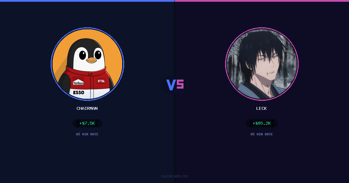 Chairman vs Leck preview