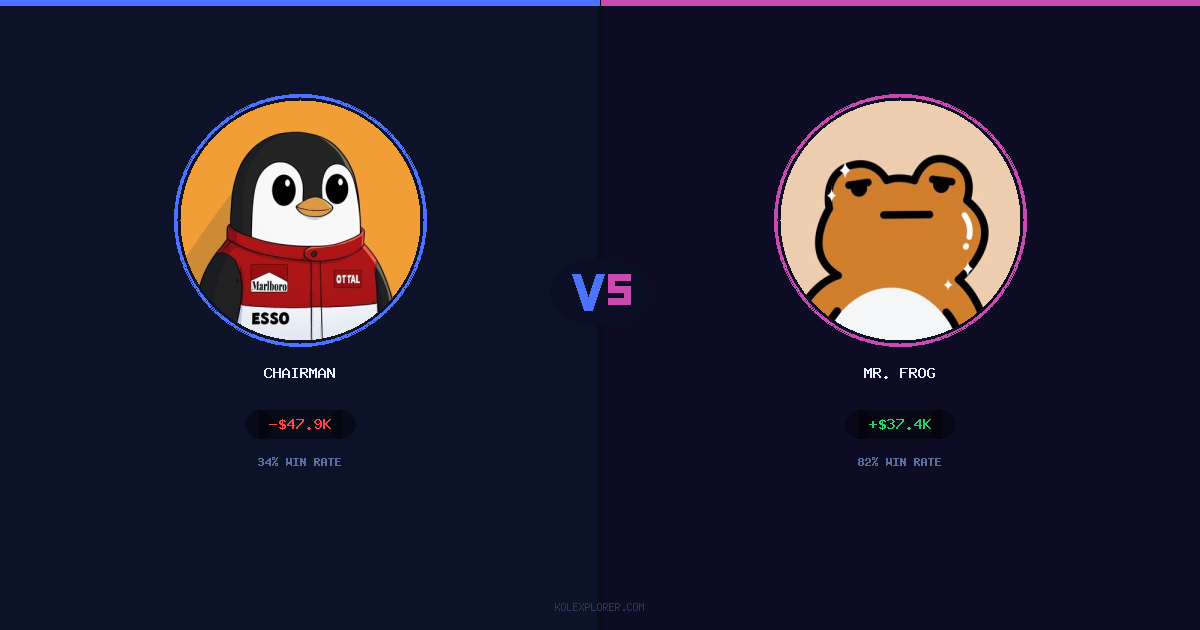 Chairman vs Mr. Frog preview