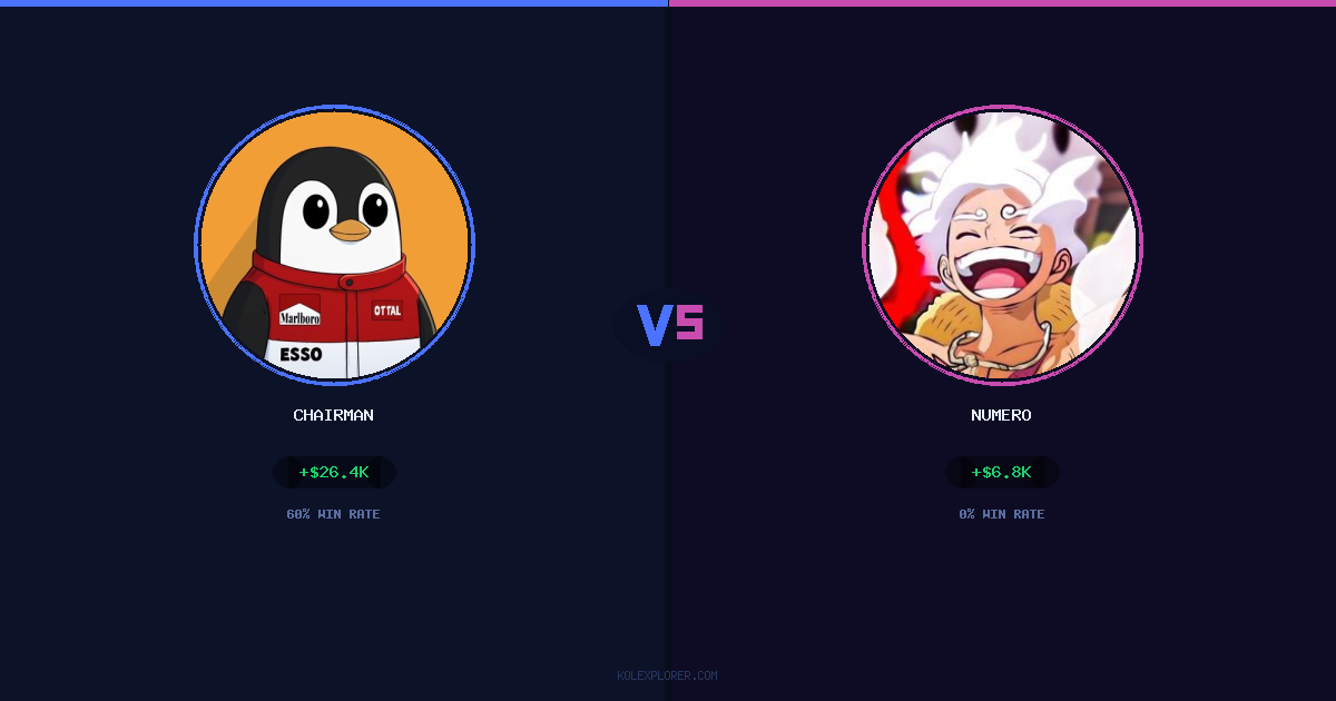 Chairman vs Numero preview