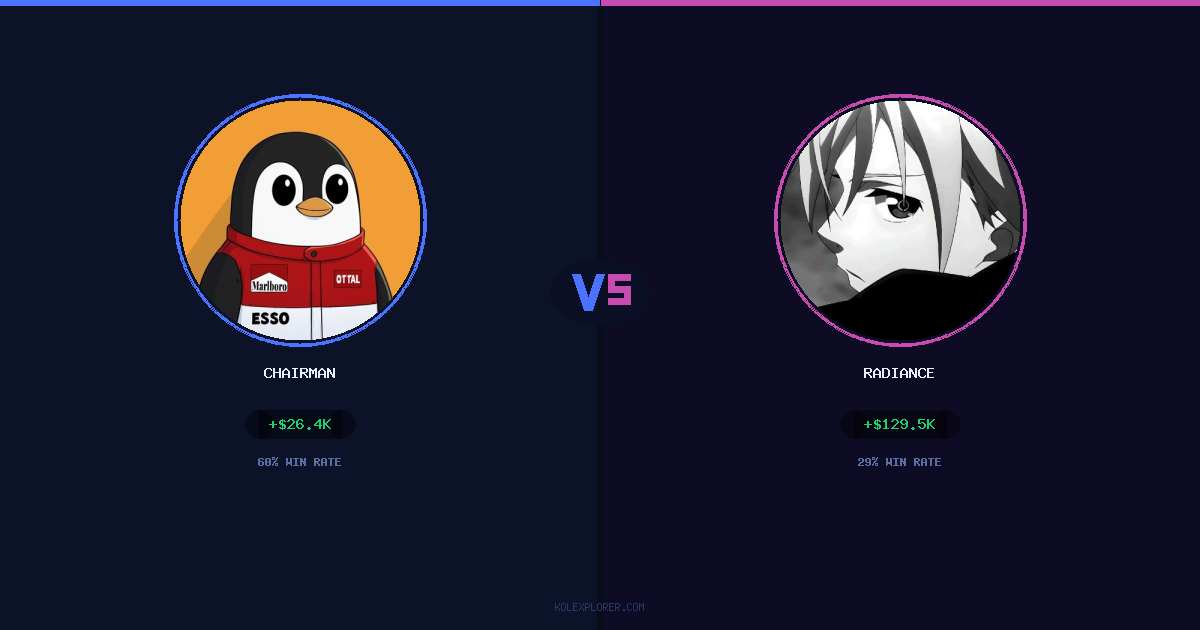 Chairman vs Radiance preview