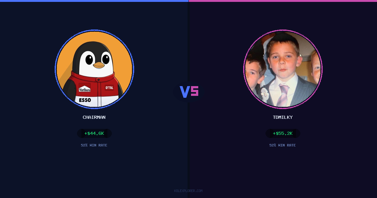 Chairman vs Tdmilky preview