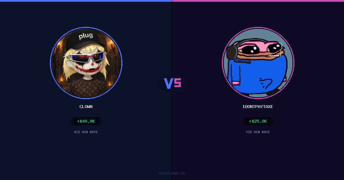 Clown vs IdontPayTaxes preview