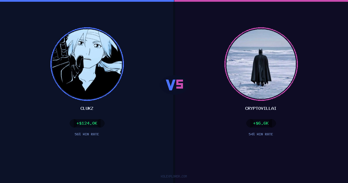 Clukz vs Cryptovillain26 preview