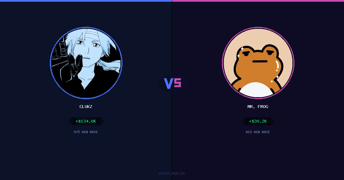 Clukz vs Mr. Frog preview