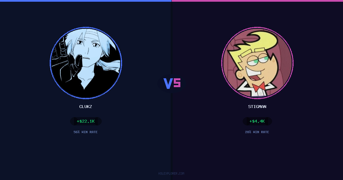 Clukz vs Stigman preview